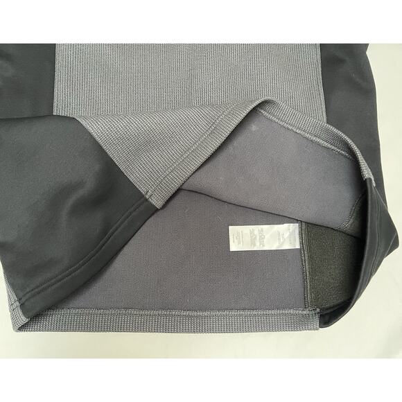 Spyder Gait Knit Sweater Men's XL Gray Black Blue Long Sleeve 1/4 Zip Polyester - Picture 5 of 10